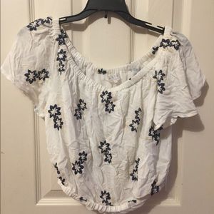 Flowy boho crop-top